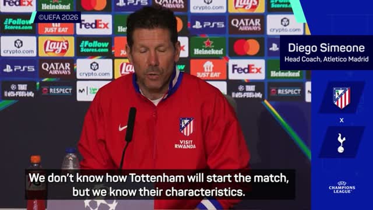 Wounded Spurs still an attacking threat for Simeone