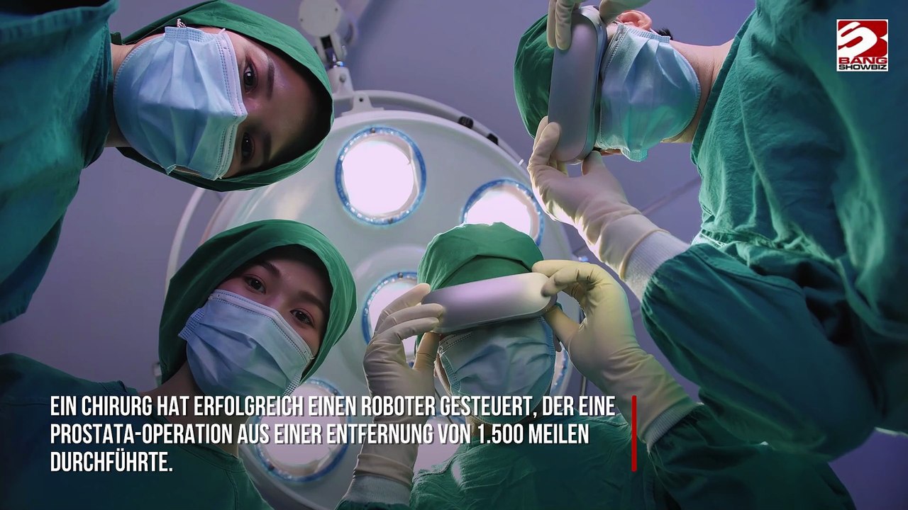 Chirurg steuert Roboter für Prostata-Operation aus 1.500 Meilen Entfernung