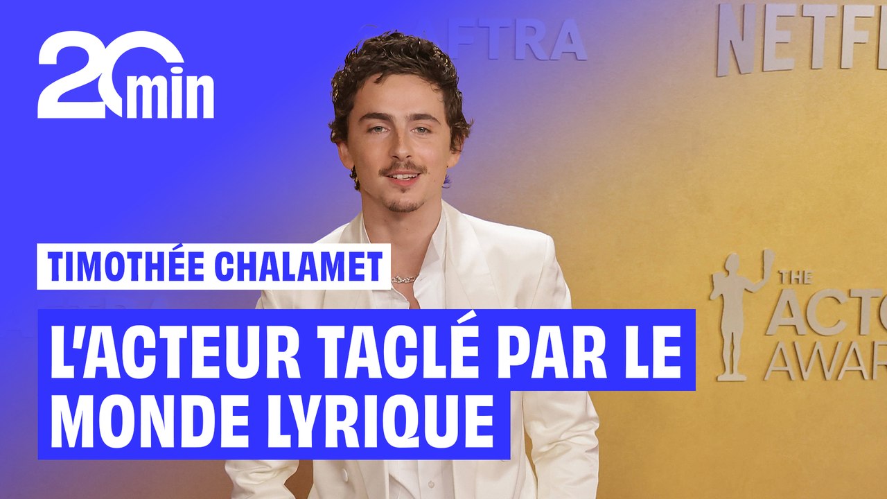 Timothée Chalamet tacle l’industrie du ballet et de l’opéra, des institutions du monde entier lui répondent