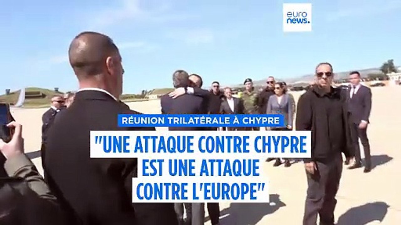 Macron à Chypre : "quand on attaque Chypre, on attaque l'Europe"