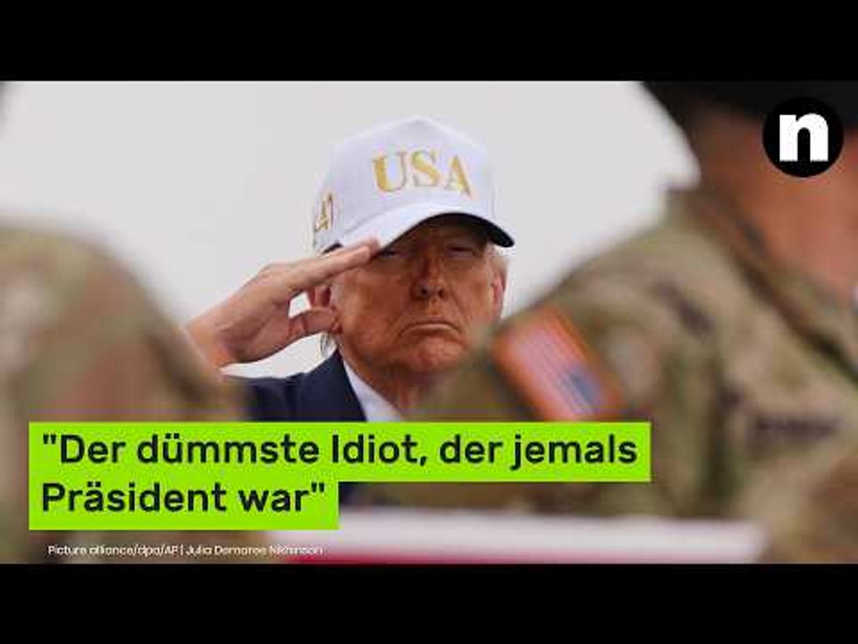 Donald Trump verspottet: 'Der dümmste Idiot, der jemals Präsident war'