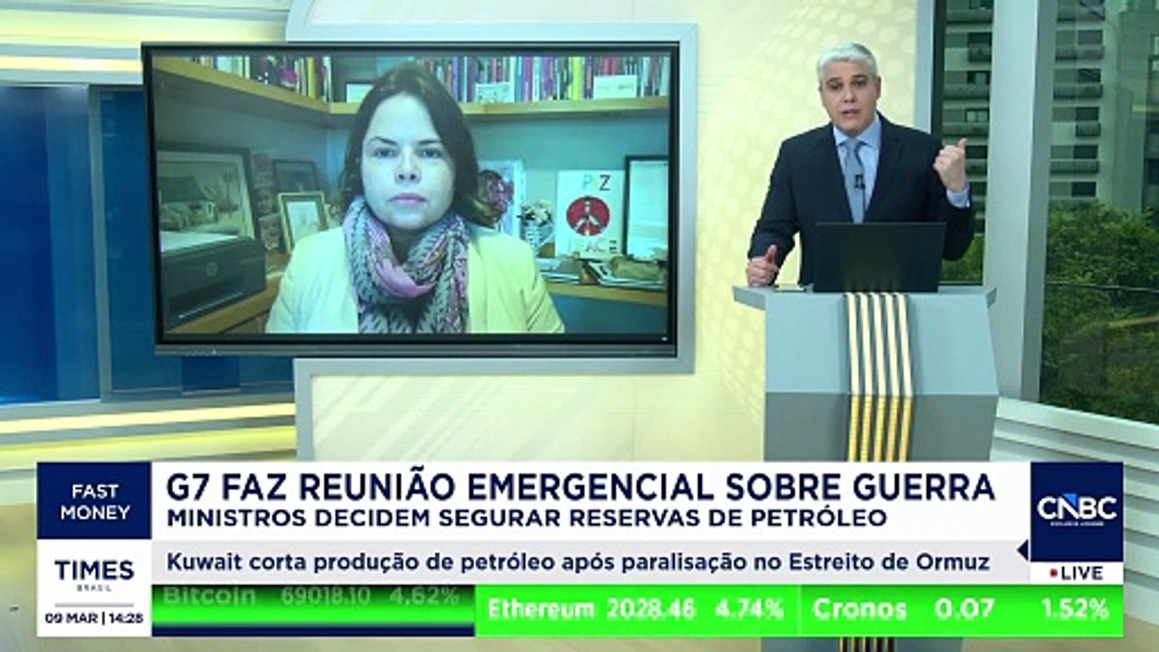 G7 discute guerra e decide segurar reservas estratégicas de petróleo em reunião emergencial; entenda