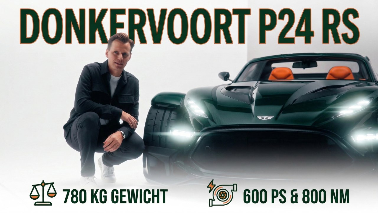 2026 Donkervoort P24 RS: Der radikale Nachfolger des F22 im Detail