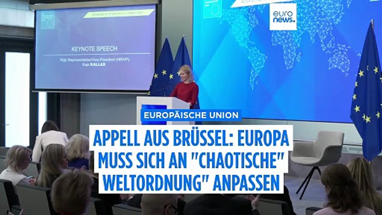 'Die alte Welt ist vorbei': EU-Spitzen warnen vor Chaos und Druck mit Blick auf Iran
