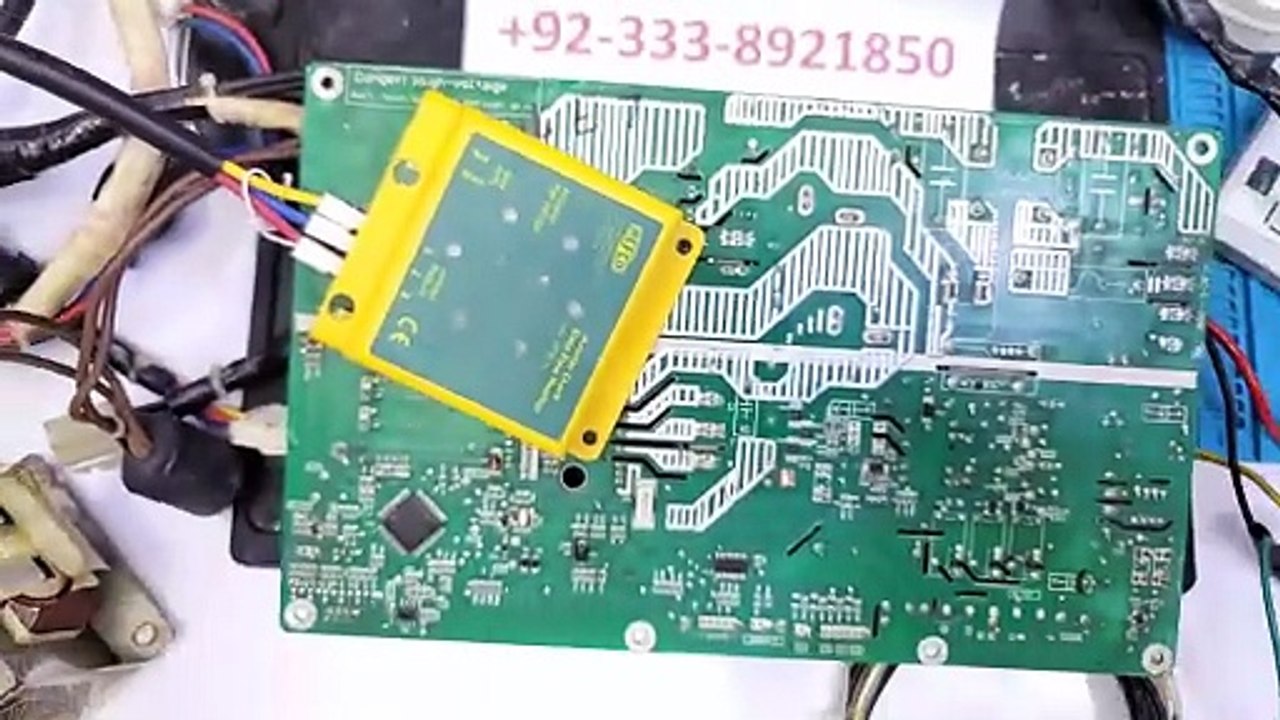 Haier Dc inverter ac F28 E7 error outdoor pcb Dc inverter ac pcb best repairing channel Babar Electronics