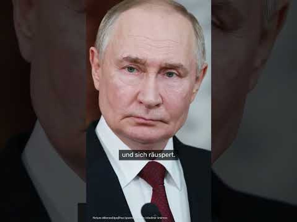 Wladimir Putin: Kreml blamiert sich am Frauentag – versehentlich Putin-Hustenanfall veröffentlicht
