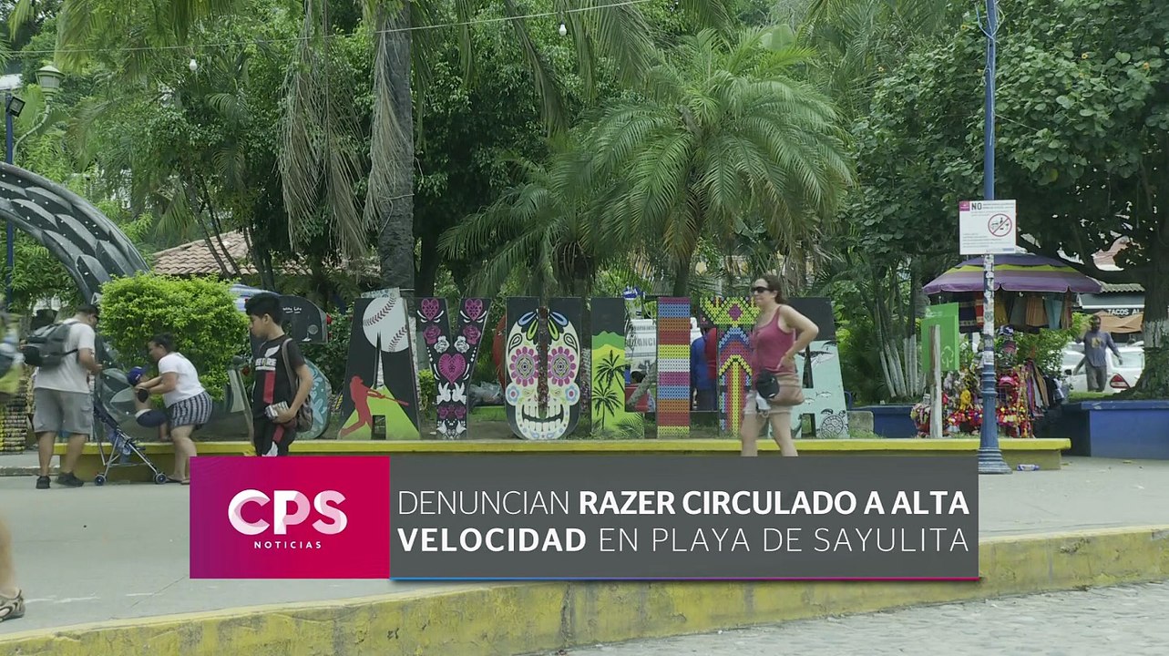 RZR a alta velocidad pone en riesgo a bañistas en Sayulita | CPS Noticias Puerto Vallarta