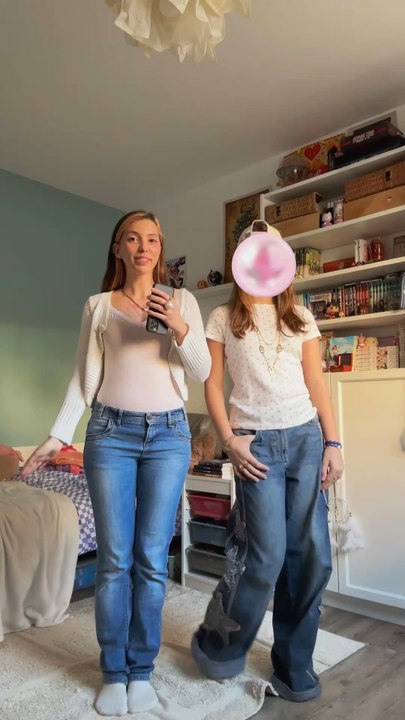 Vous avez remarqué que nos tenues match hihi ? 🎀