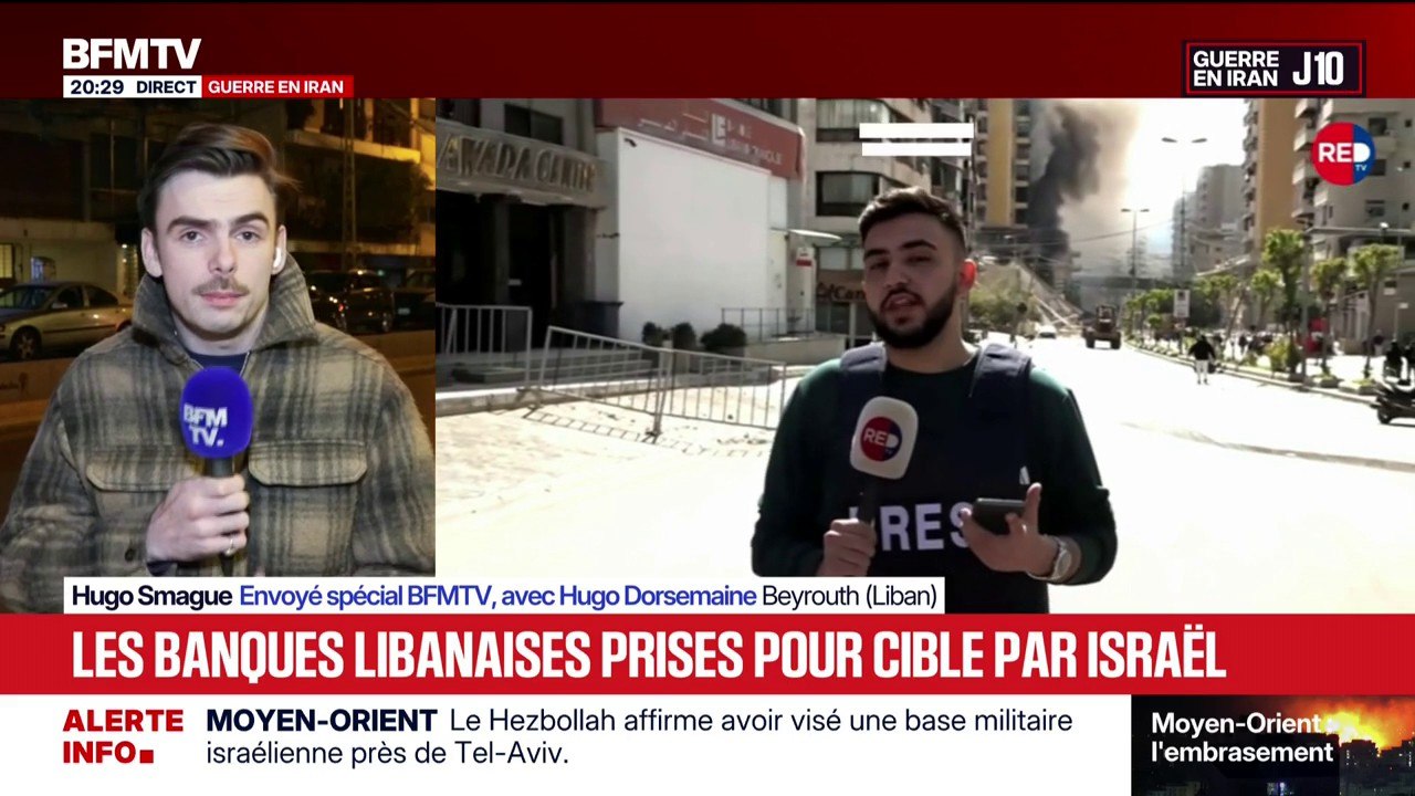 Au Liban, les frappes de l'armée israélienne ciblent le système financier du Hezbollah