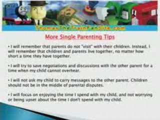 Tips For Single Parents