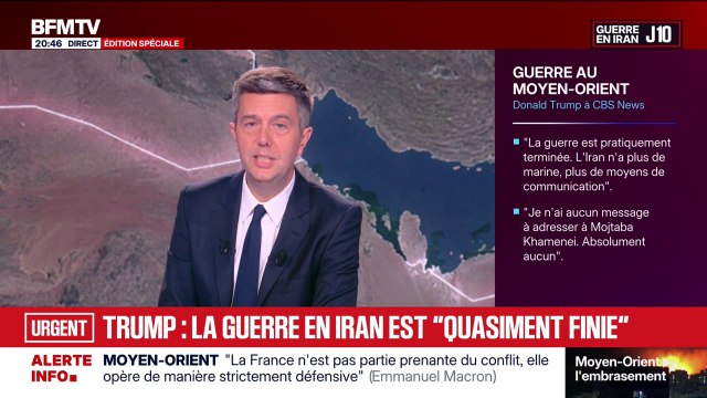 Les cours du pétrole baissent après que Donald Trump ait affirmé que la guerre en Iran était quasiment finie