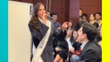 Fátima Bosch responde a críticas en Harvard tras ganar Miss Universo: “No voy a renunciar”
