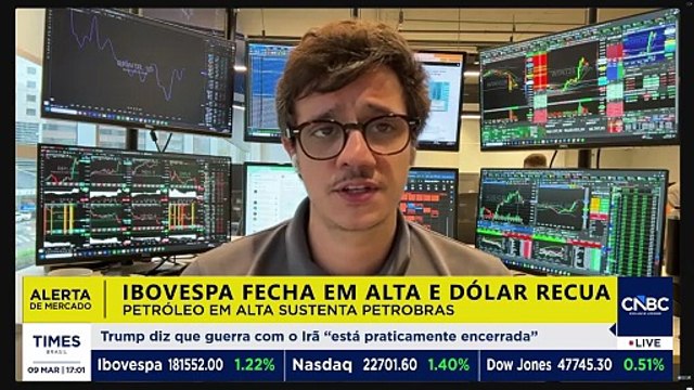 Ibovespa fecha em alta com Petrobras liderando ganhos e volatilidade no petróleo | ALERTA DE MERCADO