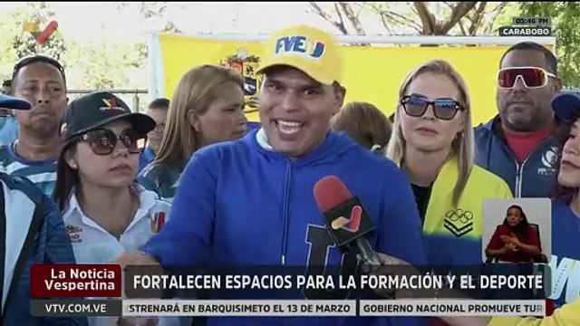 Carabobo | Entregan rehabilitado cancha deportiva de la Aldea Universitaria Bolivariana Paraparal