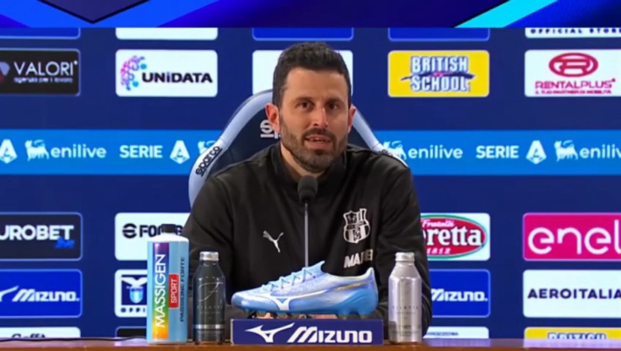 Lazio - Sassuolo 2-1 Grosso: "tanti spunti su cui lavorare !" Conferenza stampa Lazio-Sassuolo 2-1