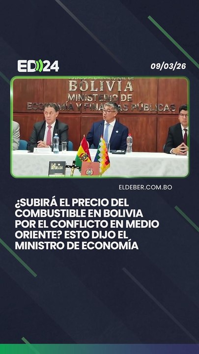 ¿Subirá el precio del combustible en Bolivia por el conflicto en Medio Oriente? Esto dijo el ministro de Economía
