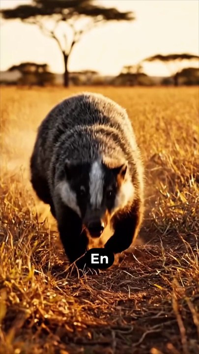 Tejón vs hiena