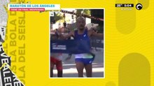 Maratón de los Ángeles tiene final inesperado
