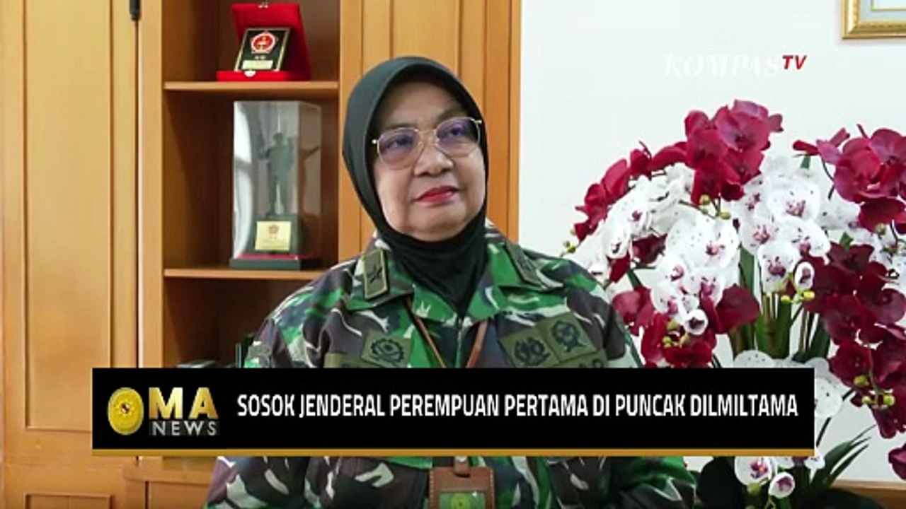 Brigjen TNI Faridah Faisal Jadi Perempuan Pertama di Puncak Dilmiltama | MA NEWS