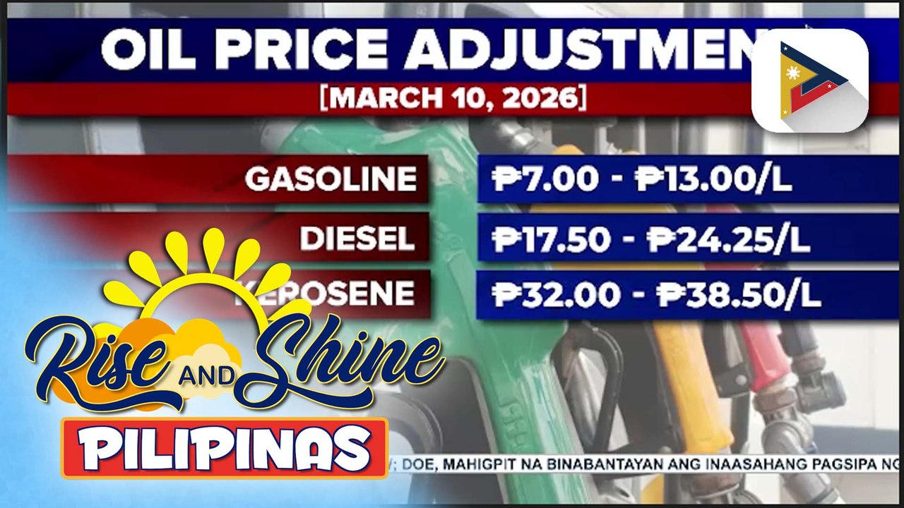 Higit P30/L na taas-presyo sa mga produktong petrolyo, uutay-utayin ng mga kumpanya ng langis ngayong linggo