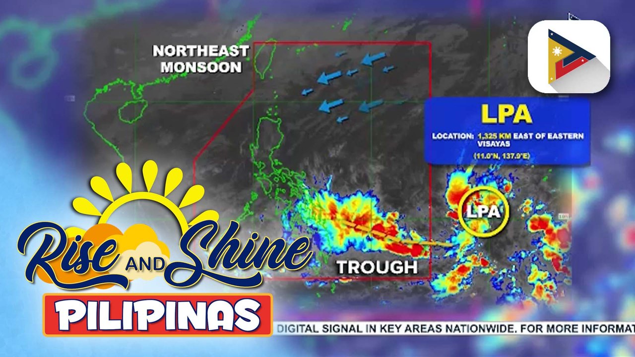 Amihan, nakakaapekto sa malaking bahagi ng Luzon; trough ng LPA, umaabot na sa Visayas at Mindanao