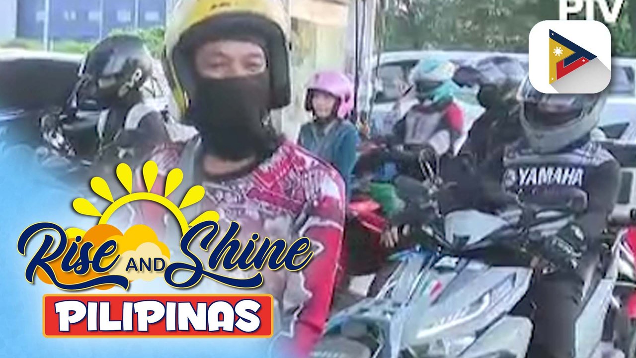 Mga motorista, dagsa pa rin sa mga gasolinahan para magpakarga ng gasolina bago ang malakihang taas-presyo sa langis | ulat ni Bernard Ferrer
