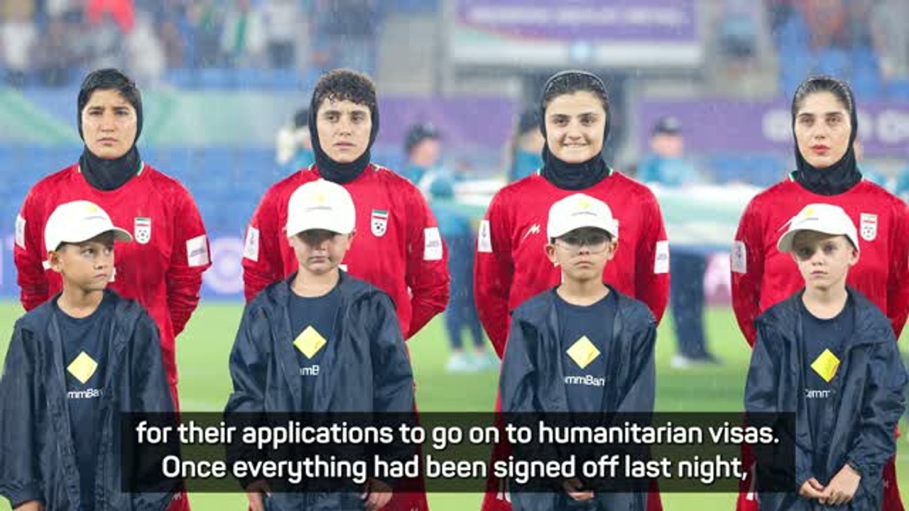 Australia gives asylum to five Iran women's players