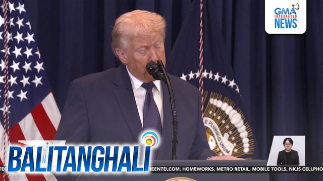 U.S. Pres. Trump - 20 beses na mas titindi ang atake sa Iran sa sandaling pigilan nito ang oil supply sa Strait of Hormuz | Balitanghali