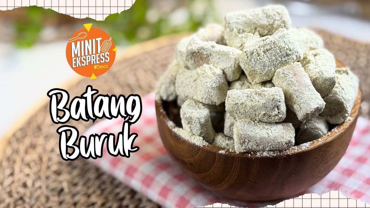 Resipi Batang Buruk Paling Mudah & Cepat. Rasa Pun Sedap!