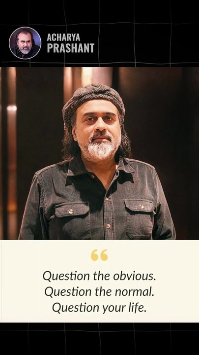 Right Question || Acharya Prashant