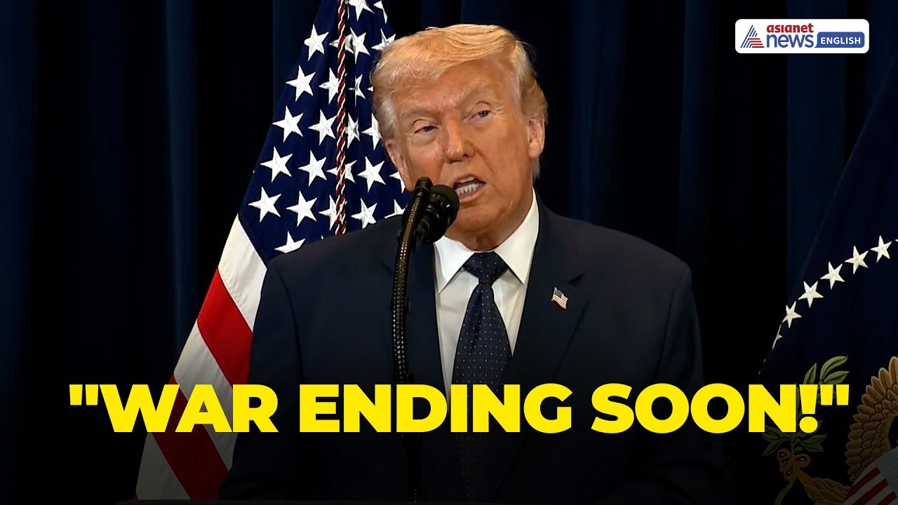 'War Ending Soon,' Says Donald Trump, Warns Iran Not to Try ‘Anything Cute’