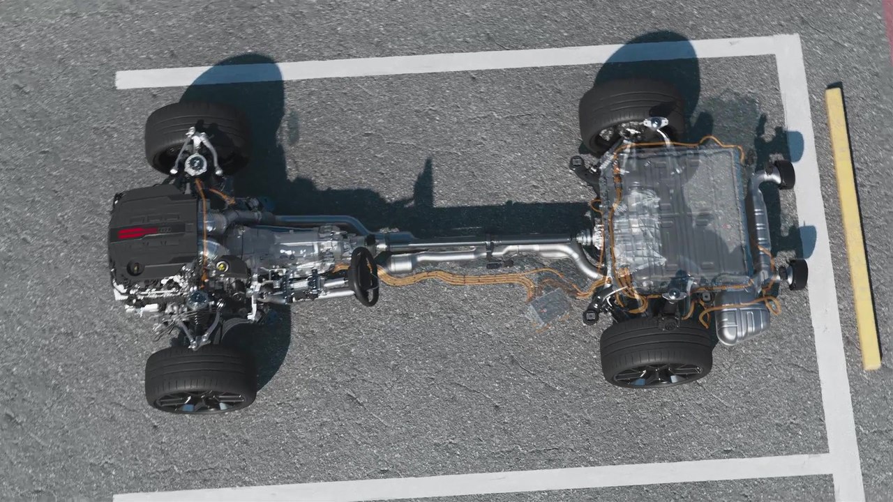 Audi RS 5 – quattro mit Dynamic Torque Control – Animation