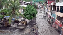 Heavy rains flood Peru homes as river overflows