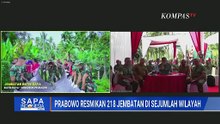 Peresmian 218 Jembatan di Sejumlah Wilayah Digelar Secara Virtual