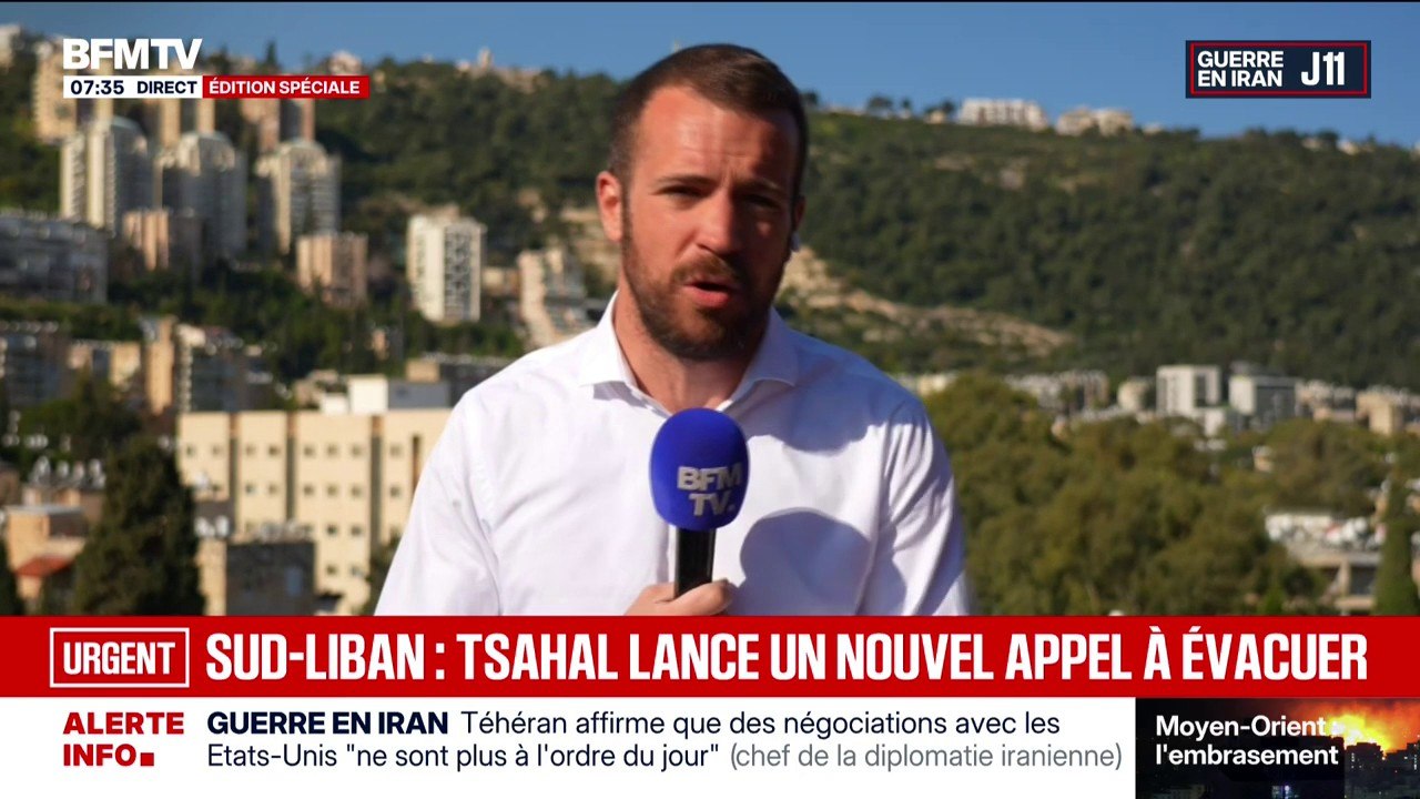 Guerre au Moyen-Orient: l'armée israélienne appelle à nouveau à évacuer le sud du Liban