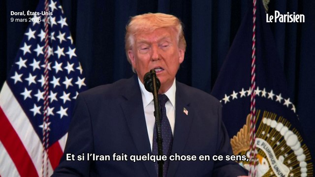 Trump menace de frapper l’Iran « beaucoup plus fort » en cas de blocage du détroit d’Ormuz