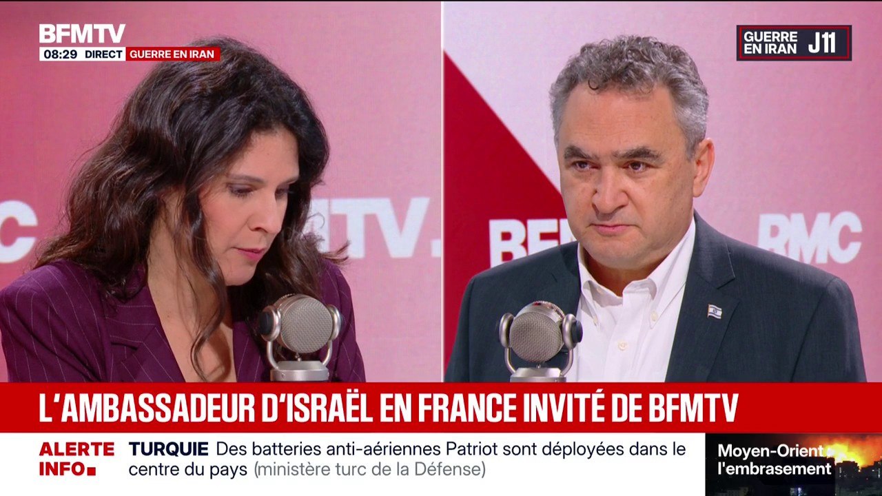 Guerre au Moyen-Orient: "Nous sommes en avance sur les objectifs de guerre", déclare Joshua Zarka, ambassadeur d'Israël en France