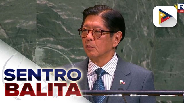 Pantay na kaunlaran at pinaigting na proteksyon sa mga kababaihan, isinulong ni PBBM sa kanyang pagharap sa U.N.; halaga ng papel ng kababaihan sa lipunan, iginiit ng Pangulo | ulat ni Kenneth Paciente