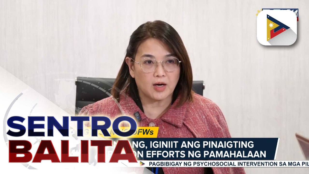 Malakanyang, iginiit ang pagpapatupad ng ligtas na repatriation efforts; panukala na magbibigay ng kapangyarihan kay PBBM para bawasan ang fuel excise tax, nakatakdang i-certify as urgent | ulat ni Cleizl Pardilla