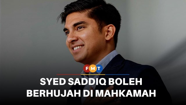 Syed Saddiq boleh berhujah di mahkamah berkait peruntukan Parlimen Muar