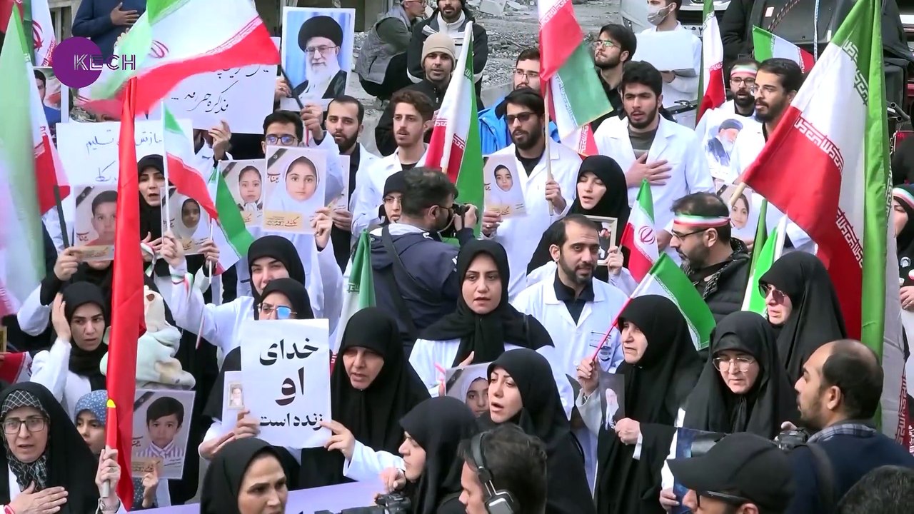 Iranian medial workers condemn US-Israeli strike on Gandhi Hospital