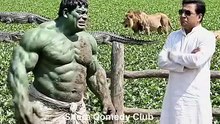 Hulk Meets Village Man 😂 | Funny Hulk Comedy | Wait For The End