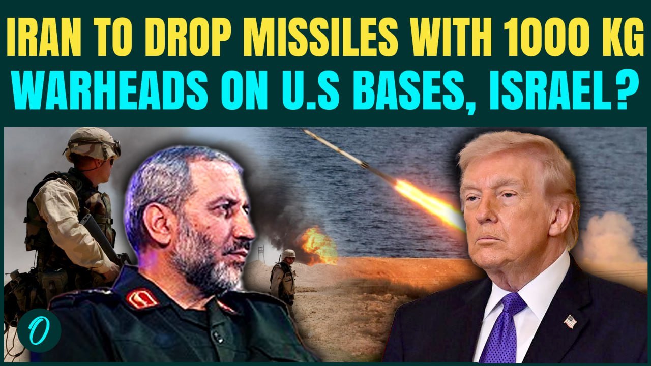 Iran to OBLITERATE U.S Bases? Iran’s 1-TON Warhead Missiles Could BURN U.S Bases| CHILLING Threat