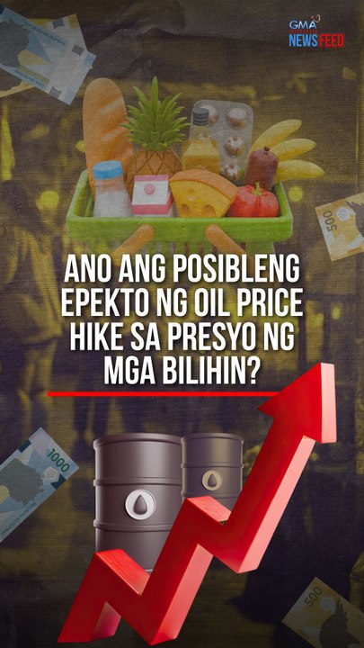 Ano ang posibleng epekto ng oil price hike sa presyo ng mga bilihin? | GMA Integrated Newsfeed