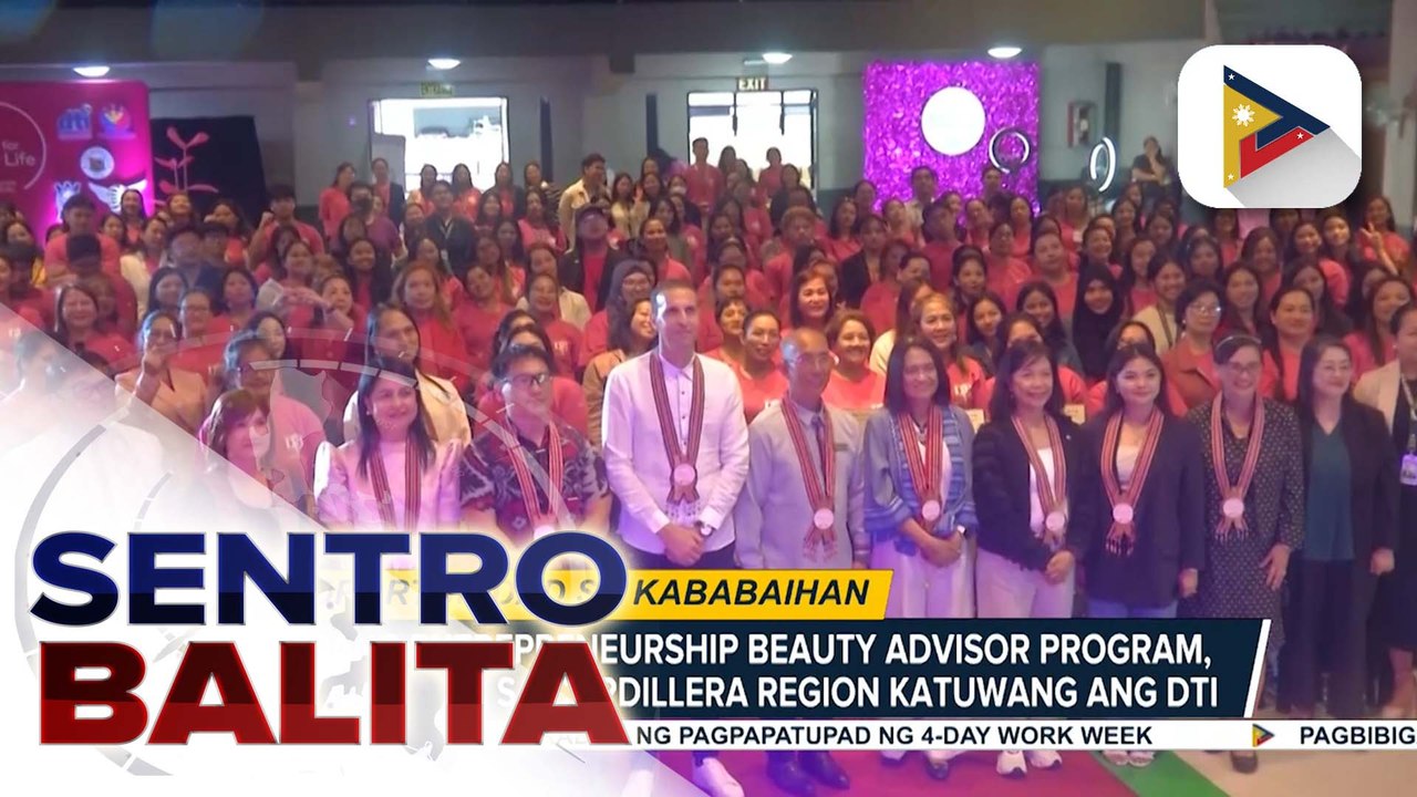 Higit 200 kababaihan sa Cordillera, nagtapos sa isang pagsasanay sa pagnenegosyo | ulat ni Jezryl Khate Lapizar - PTV Cordillera