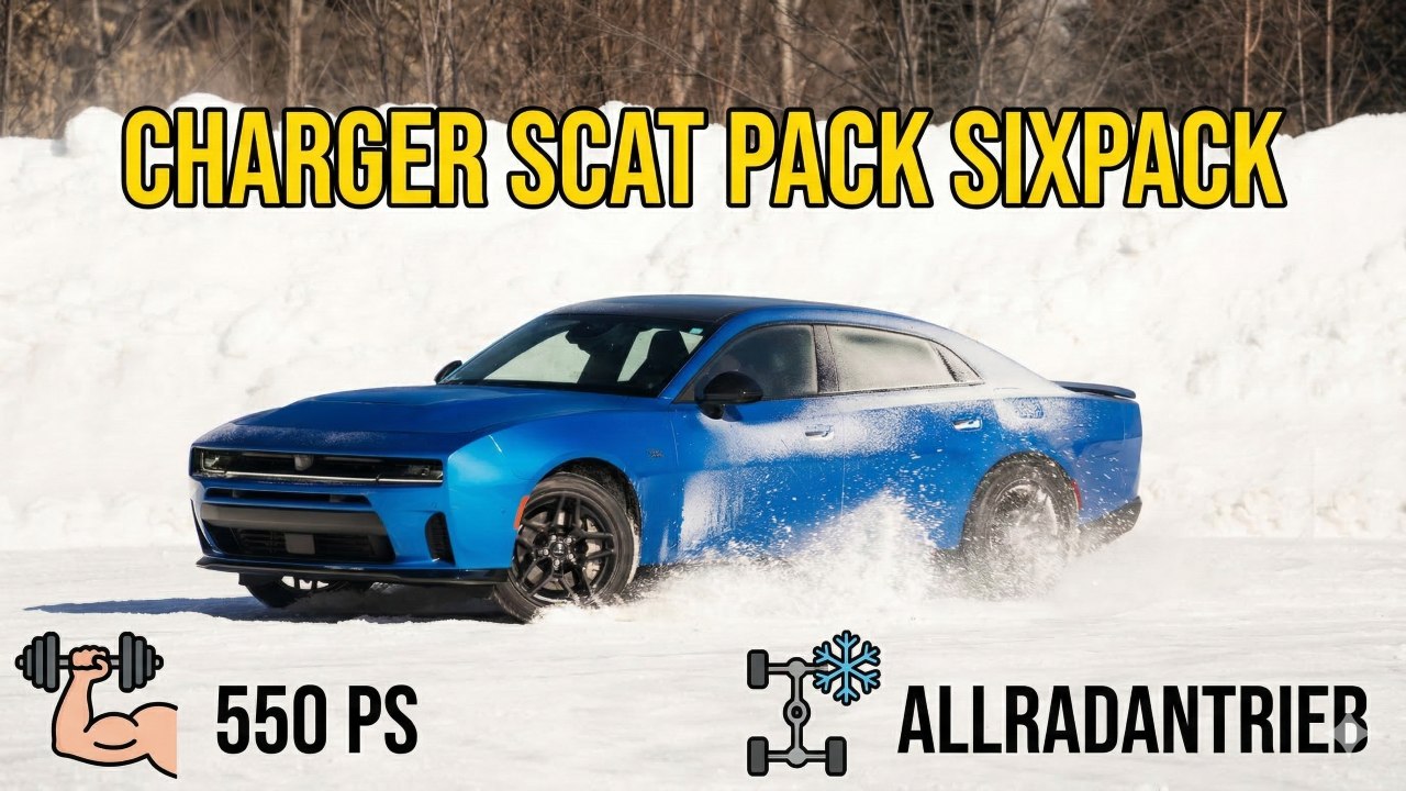 2026 Dodge Charger Scat Pack SIXPACK AWD: Allrad-Muscle-Car im Test