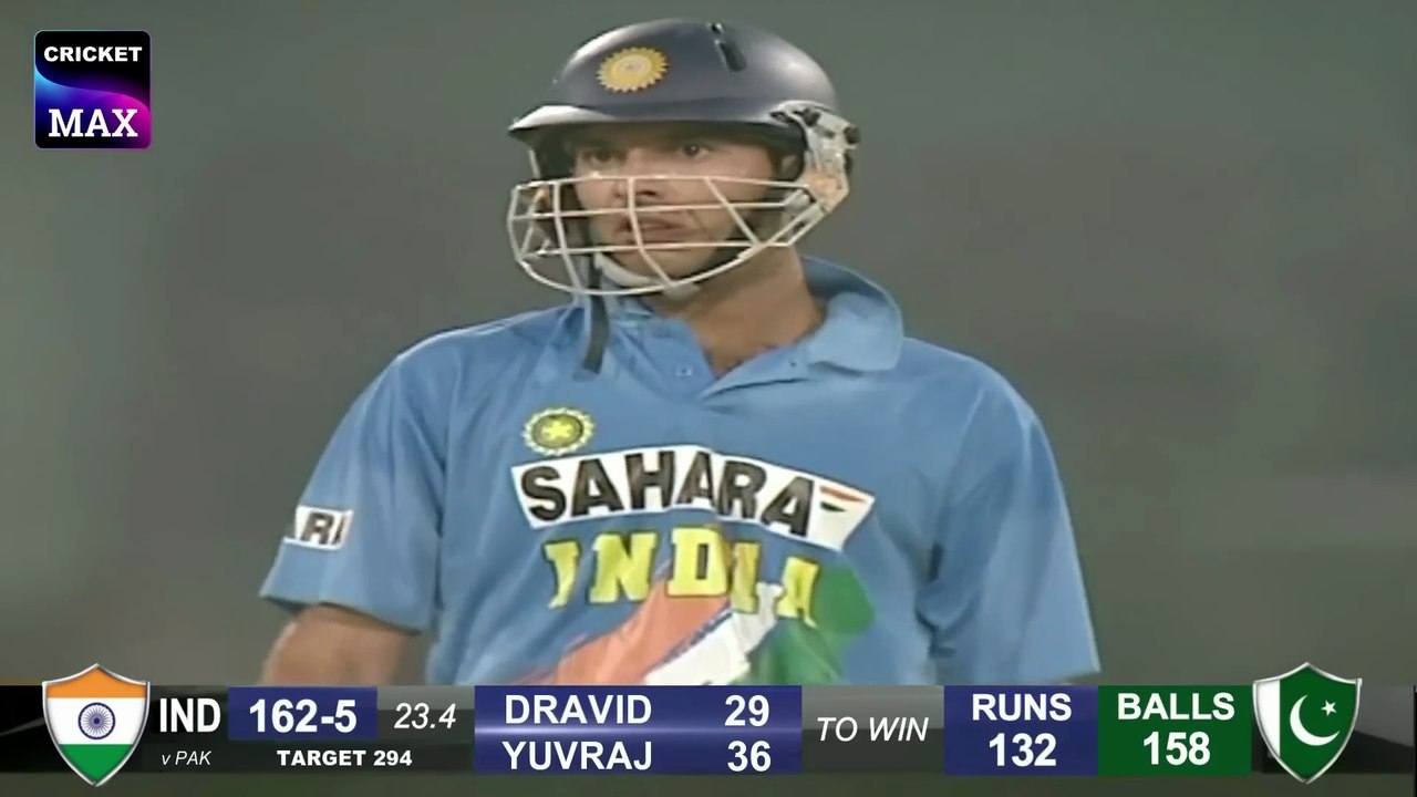 Rahul Dravid & Mohammad Kaif Broke Pakistan | India vs Pakistan 2004 Lahore Thrilling Chase