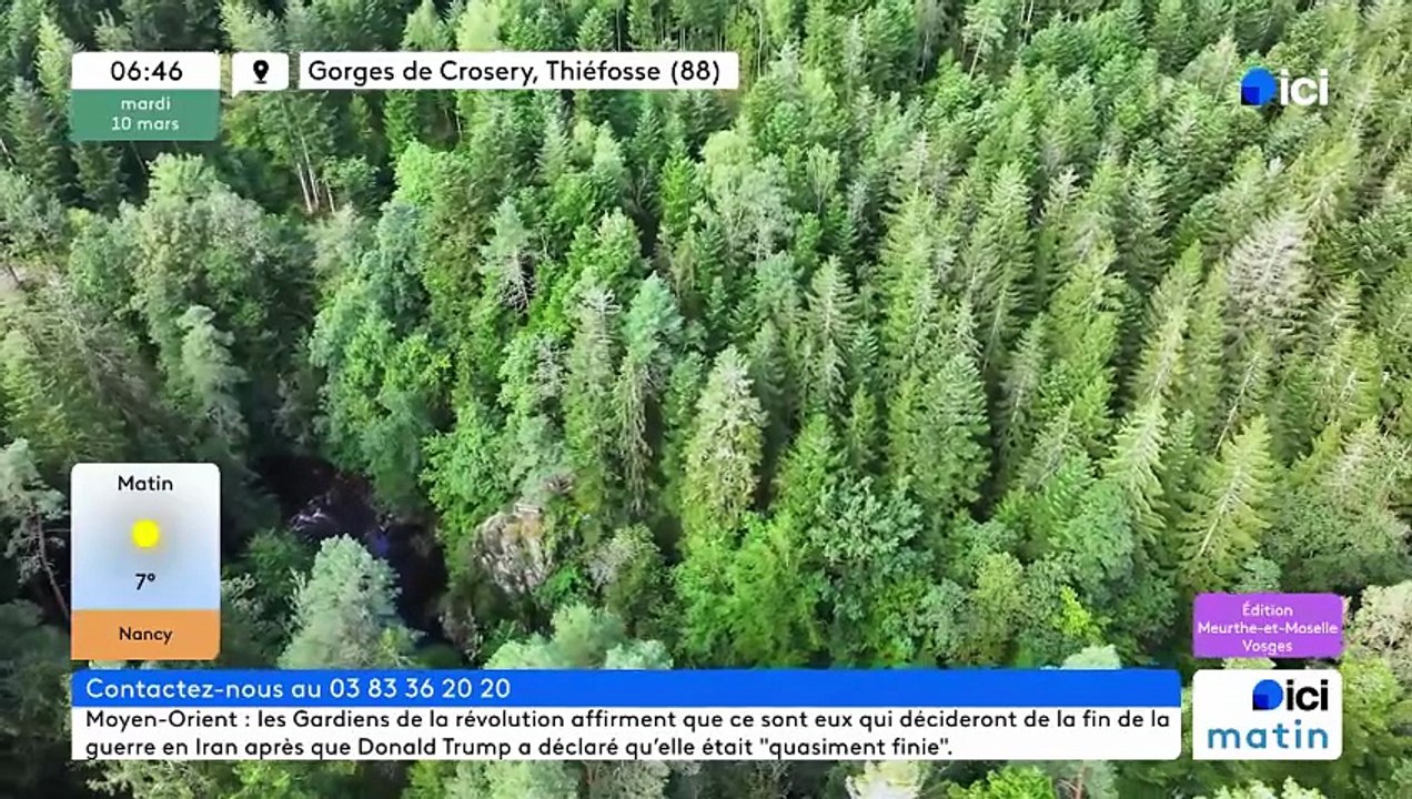 10/03/2026 -  ici matin par Ici Lorraine (Meurthe-et-Moselle et Vosges) en vidéo