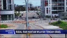 Eskalasi Konflik, Serangan Rudal Iran di Israel Terekam Kamera Pengawas | KOMPAS SIANG