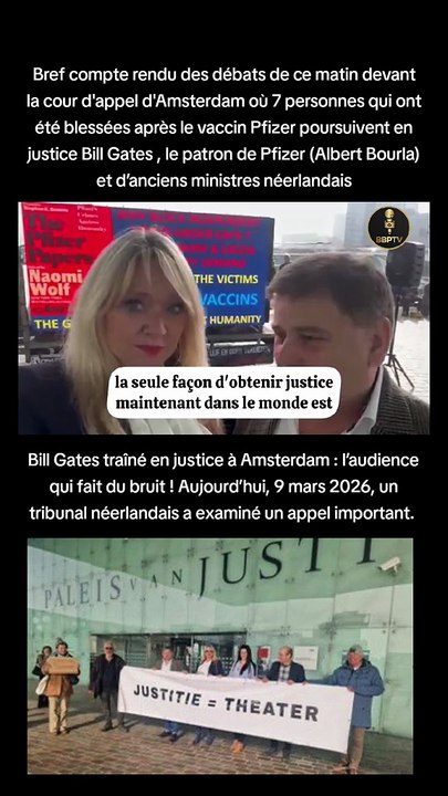 Bill Gates traîné en justice .